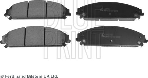 Blue Print ADA104230 - Brake Pad Set, disc brake www.parts5.com