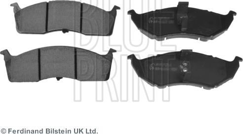 Blue Print ADA104227 - Brake Pad Set, disc brake www.parts5.com