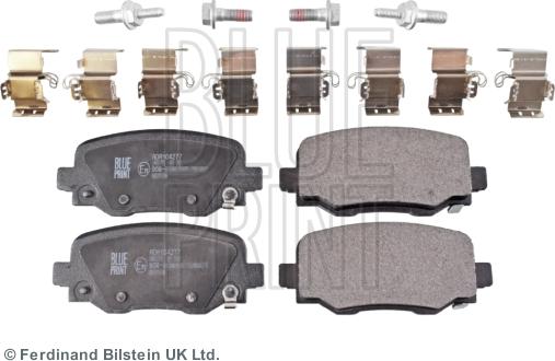 Blue Print ADA104277 - Fren balata seti, diskli fren www.parts5.com