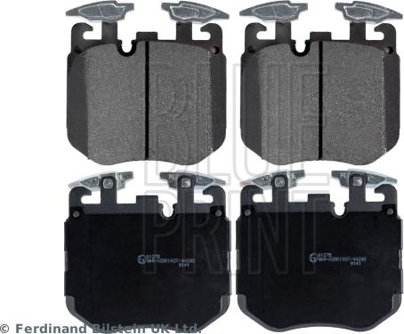 Blue Print ADB114248 - Brake Pad Set, disc brake www.parts5.com