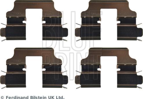 Blue Print ADBP480009 - Tartozékkészlet, tárcsafékbetét www.parts5.com