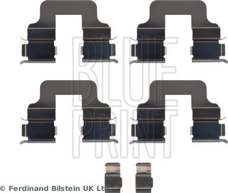 Blue Print ADBP480001 - Set accesorii, placute frana www.parts5.com