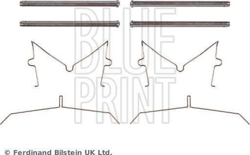 Blue Print ADBP480002 - Aksesuar seti, diskli fren balatası www.parts5.com