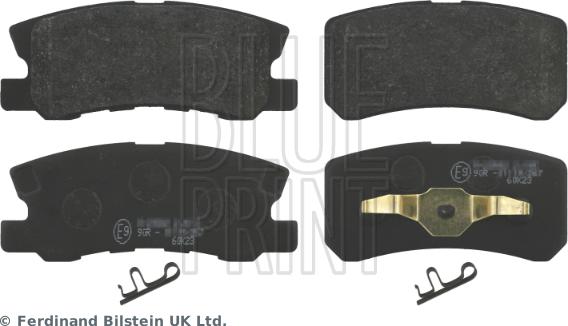 Blue Print ADC44259 - Sada brzdových destiček, kotoučová brzda www.parts5.com