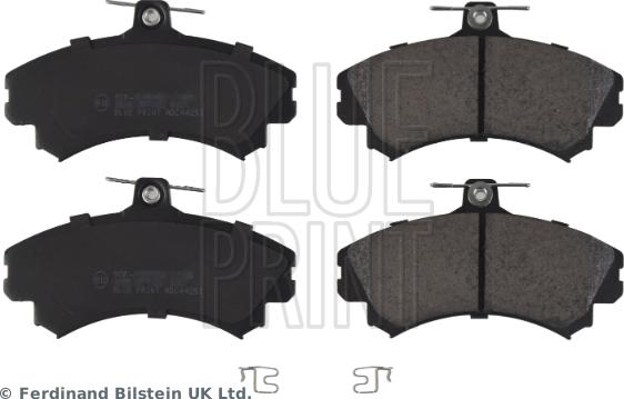 Blue Print ADC44251 - Sada brzdových platničiek kotúčovej brzdy www.parts5.com