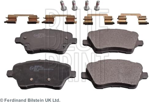 Blue Print ADF124207 - Set placute frana,frana disc www.parts5.com