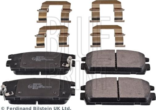 Blue Print ADG04251 - Set placute frana,frana disc www.parts5.com