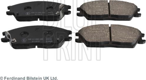 Blue Print ADG04202 - Set placute frana,frana disc www.parts5.com