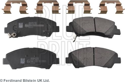 Blue Print ADG042158 - Piduriklotsi komplekt,ketaspidur www.parts5.com