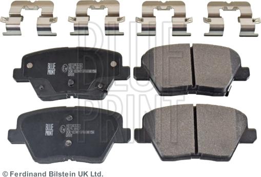 Blue Print ADG042184 - Brake Pad Set, disc brake www.parts5.com