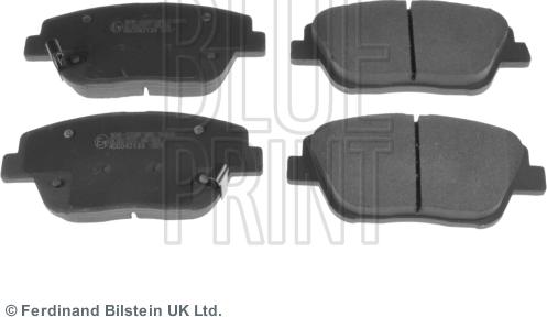 Blue Print ADG042133 - Set placute frana,frana disc www.parts5.com