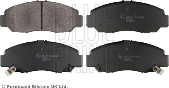 Blue Print ADH24283 - Brake Pad Set, disc brake www.parts5.com