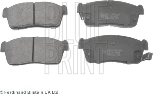 Blue Print ADK84223 - Brake Pad Set, disc brake www.parts5.com