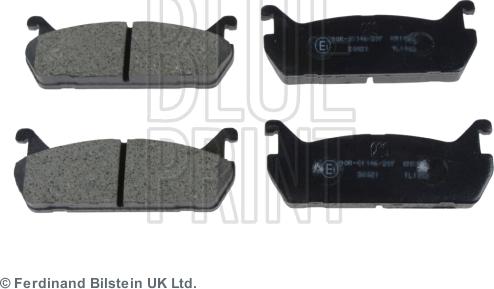 Blue Print ADM54269 - Brake Pad Set, disc brake www.parts5.com