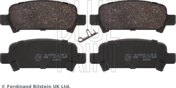 Blue Print ADS74219 - Brake Pad Set, disc brake www.parts5.com