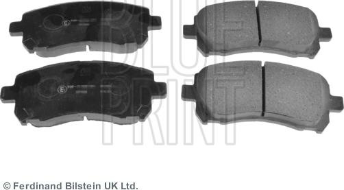 Blue Print ADS74221 - Brake Pad Set, disc brake www.parts5.com