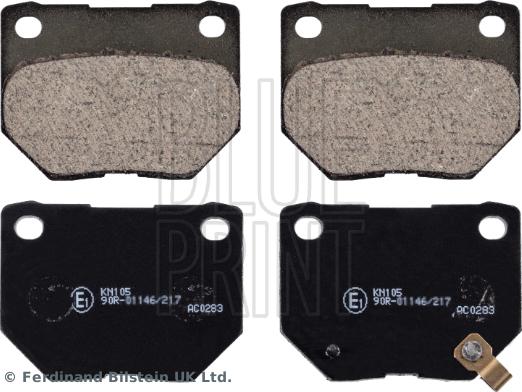 Blue Print ADS74227 - Brake Pad Set, disc brake parts5.com