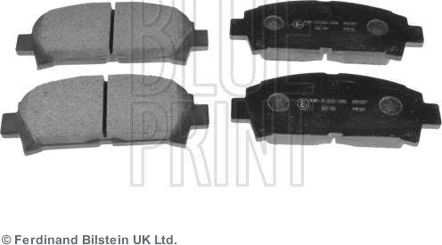 Blue Print ADT342101 - Zestaw klocków hamulcowych, hamulce tarczowe www.parts5.com