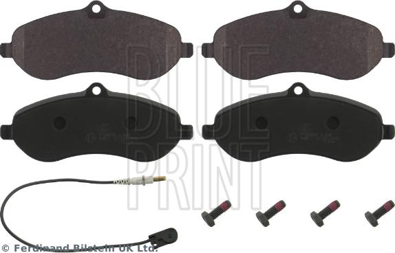 Blue Print ADT342207 - Brake Pad Set, disc brake www.parts5.com