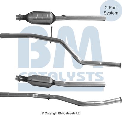 BM Catalysts BM90538H - Catalytic Converter www.parts5.com