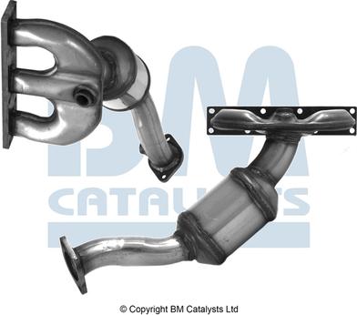 BM Catalysts BM91351H - Catalytic Converter parts5.com