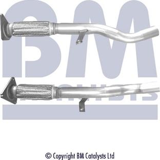 BM Catalysts BM50346 - Rura wydechowa www.parts5.com