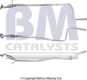 BM Catalysts BM50243 - Tuyau d'échappement www.parts5.com