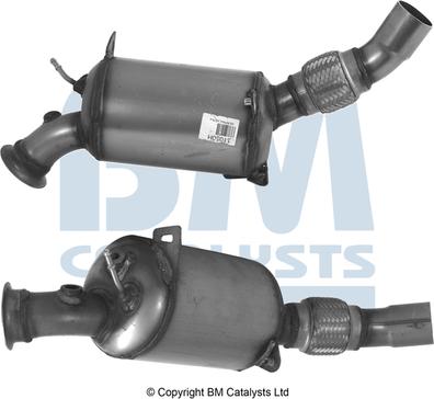 BM Catalysts BM11050H - Φίλτρο σωματιδίων / κάπνας, σύστημα απαγωγής καυσαερίων www.parts5.com