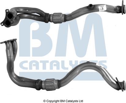 BM Catalysts BM70302 - Exhaust Pipe www.parts5.com