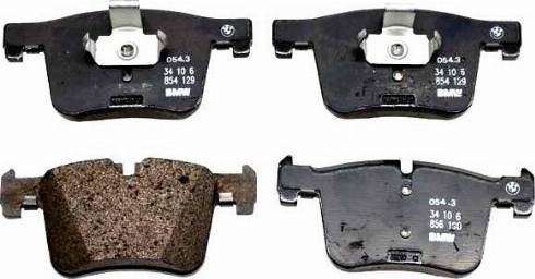 BMW 34106859182 - Brake Pad Set, disc brake www.parts5.com