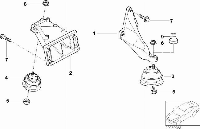 BMW 22 11 6 754 608 - Soporte, motor www.parts5.com