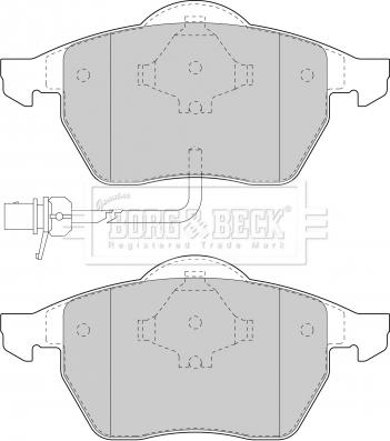 BOSCH 0 986 460 118 - Zestaw klocków hamulcowych, hamulce tarczowe www.parts5.com