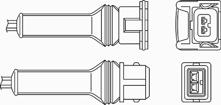 BorgWarner (BERU) 0 824 010 068 - Lambda sonda www.parts5.com