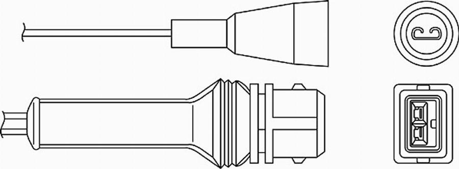 BorgWarner (BERU) 0 824 010 039 - Αισθητήρας λάμδα www.parts5.com