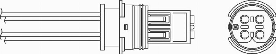 BorgWarner (BERU) 0 824 010 177 - Sonda Lambda www.parts5.com