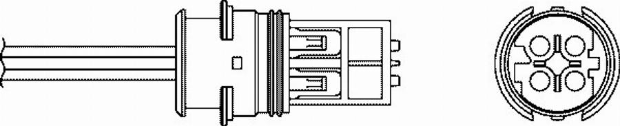 BorgWarner (BERU) 0 824 010 331 - Αισθητήρας λάμδα www.parts5.com