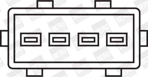 BorgWarner (BERU) ZS232 - Zündspule www.parts5.com
