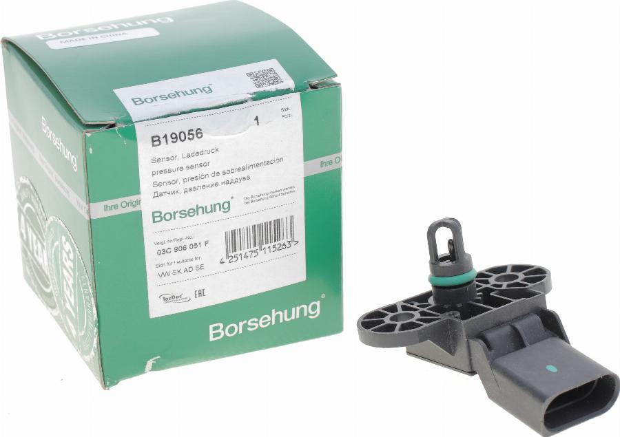 Borsehung B19056 - Sensor, presión de sobrealimentación www.parts5.com