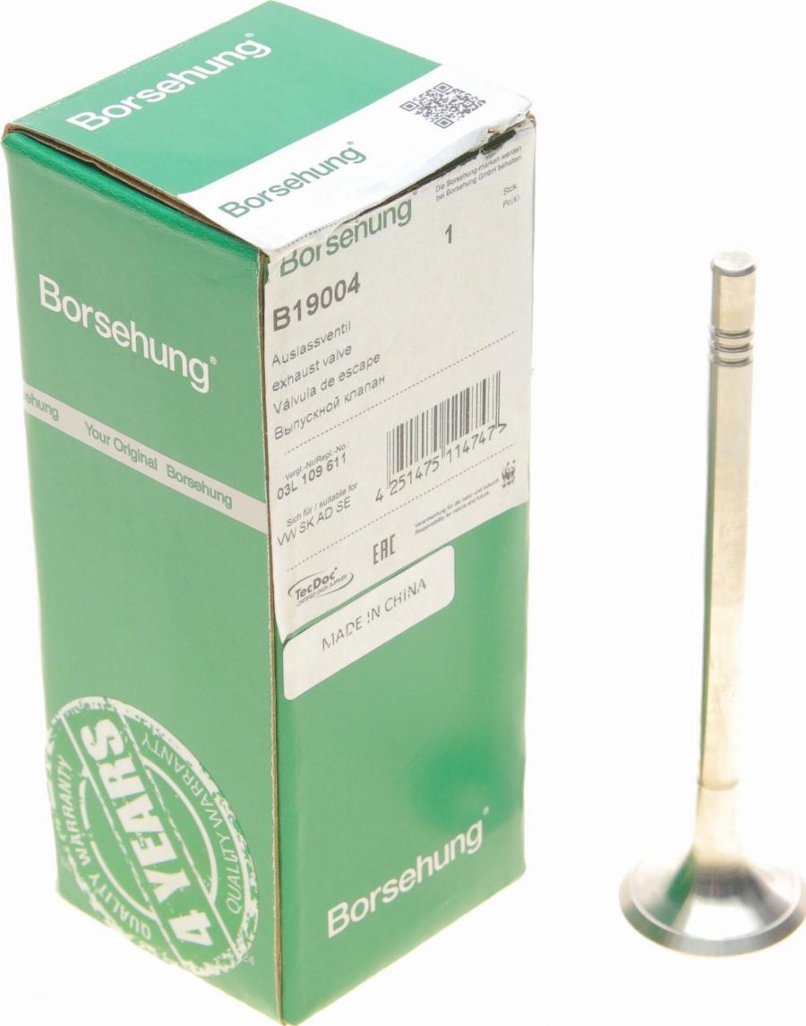 Borsehung B19004 - Válvula de escape www.parts5.com