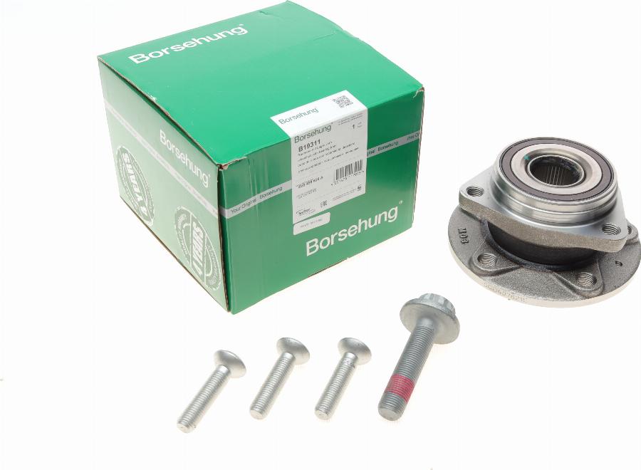 Borsehung B19311 - Zestaw łożysk koła www.parts5.com