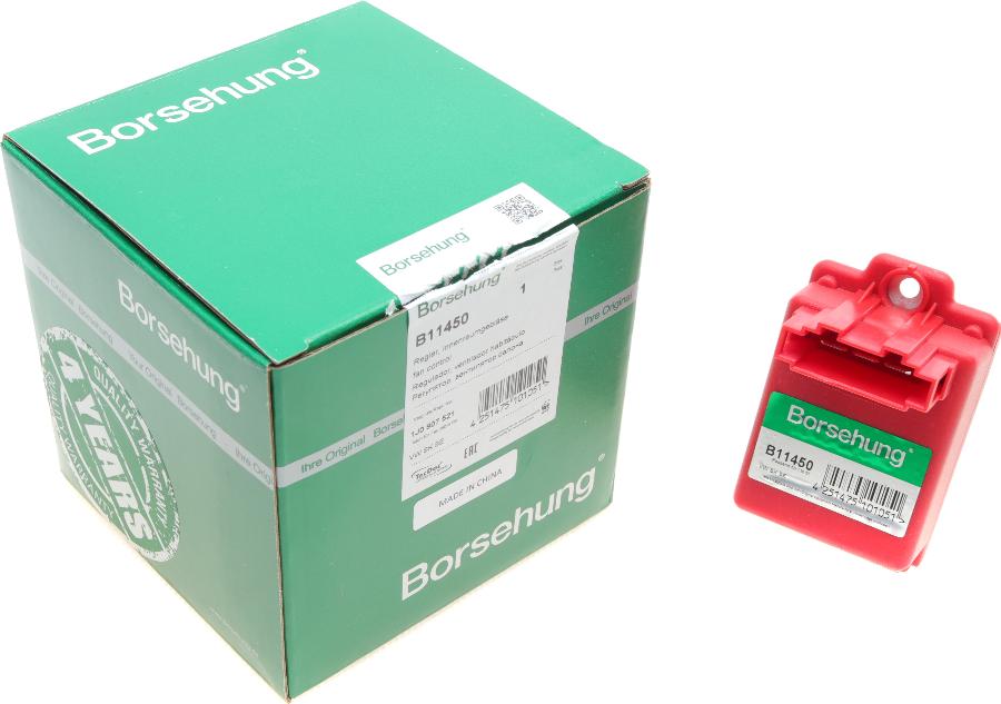 Borsehung B11450 - Régulateur, pulseur d'air habitacle www.parts5.com