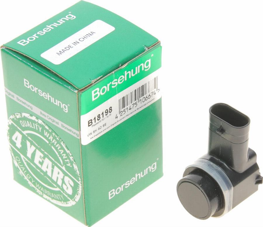 Borsehung B18198 - Αισθητήρας, βοήθεια παρκαρίσματος www.parts5.com