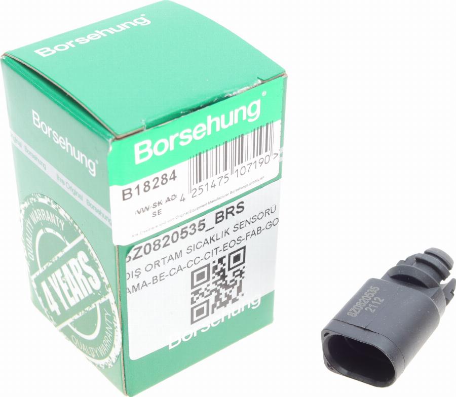 Borsehung B18284 - Senzor,temperatura exterioara www.parts5.com