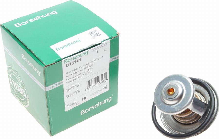 Borsehung B13141 - Thermostat, coolant parts5.com