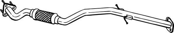 Bosal 800-187 - Exhaust Pipe www.parts5.com