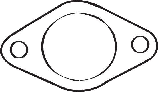 Bosal 256-598 - Gasket, exhaust pipe www.parts5.com