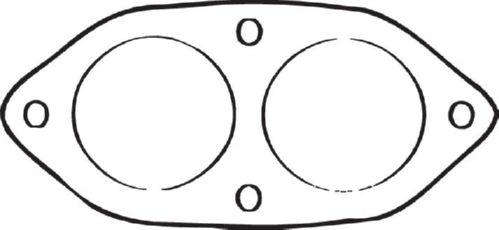 Bosal 256-805 - Gasket, exhaust pipe www.parts5.com