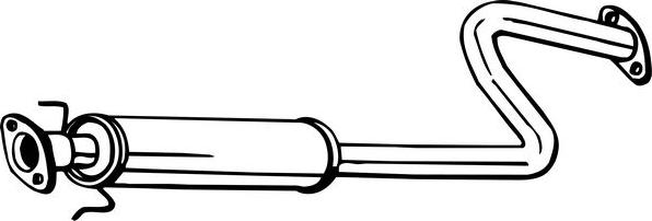 Bosal 278-111 - Toba esapamet intermediara www.parts5.com