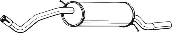 Bosal 278-801 - Toba esapament finala www.parts5.com