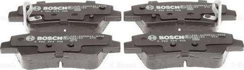 BOSCH 0 986 494 908 - Set placute frana,frana disc www.parts5.com